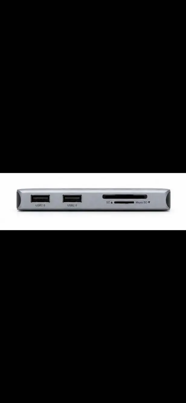 MOKiN MOUC0304 USB-C Multiport Hub Adapter with Dual HDMI, DP, and Card Readers